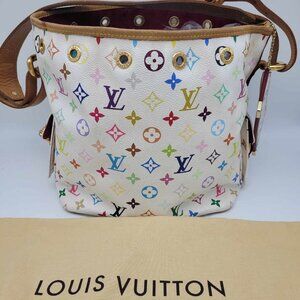LOUIS VUITTON MULTICOLOR PETIT NOE HANDBAG
